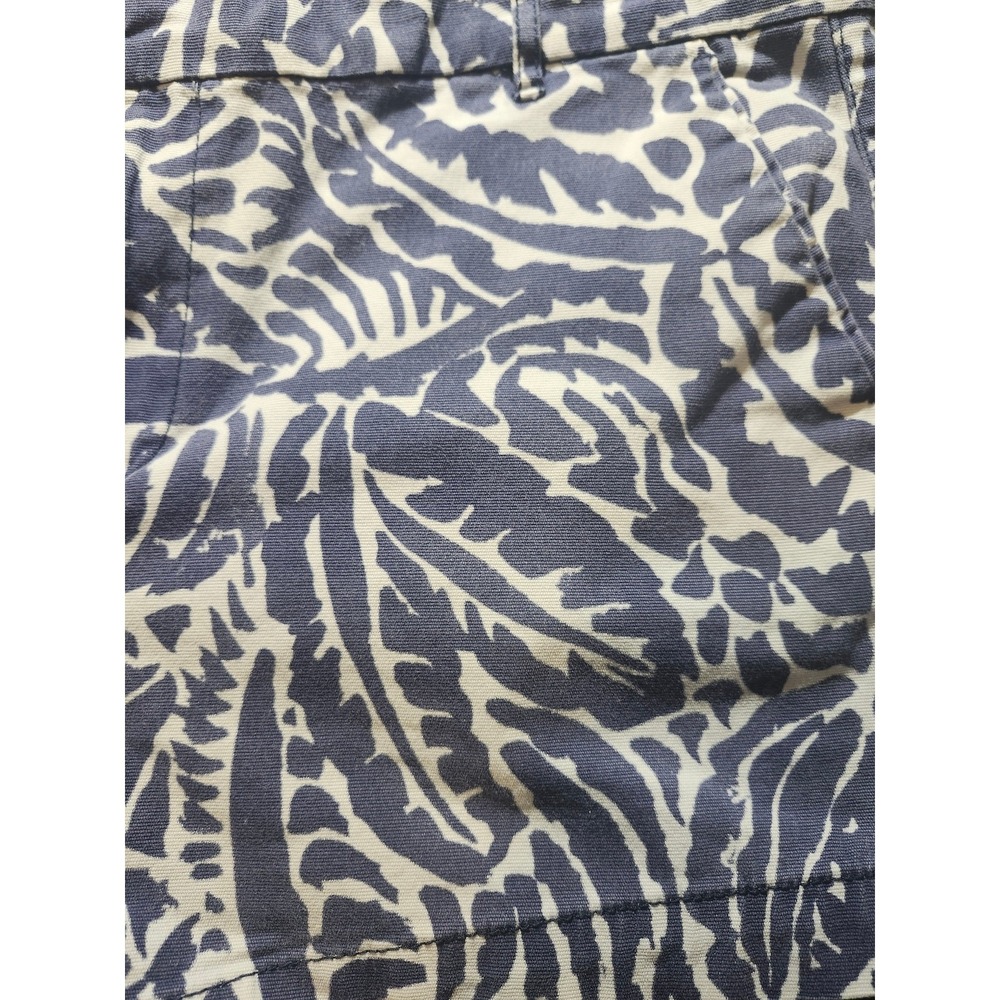 Joe Fresh Chino Shorts Women's Size 16 Tropical Print - Picture 5 of 10